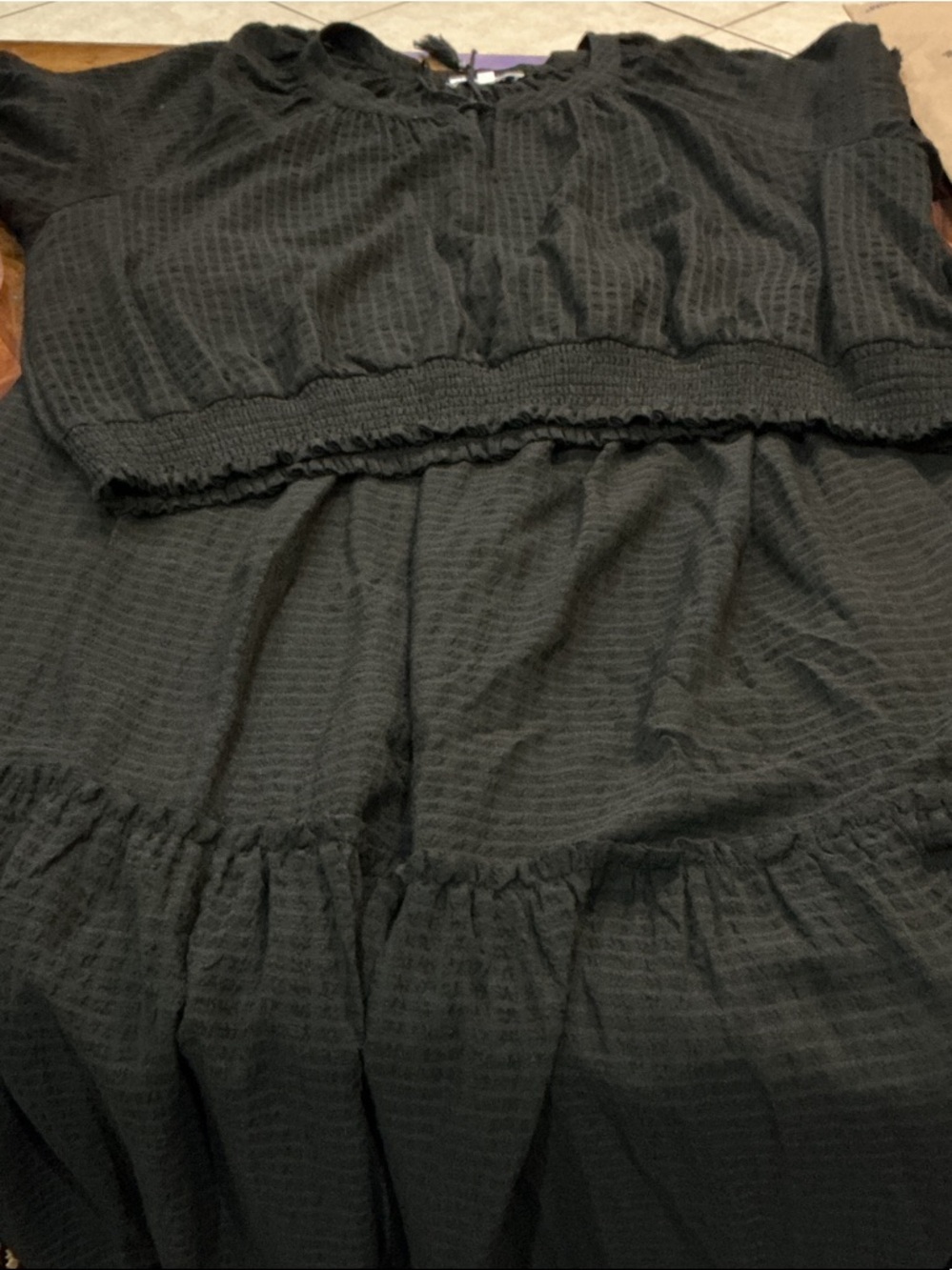 Jane and Delancey Black Skirt Set